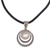 Cultured mabe pearl pendant necklace, 'Crescent Gleam in White' - Cultured Mabe Pearl and Sterling Silver Pendant Necklace (image 2c) thumbail