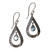 Blue topaz dangle earrings, 'Charming Tears in Blue' - Blue Topaz and Sterling Silver Dangle Earrings Indonesia