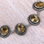 Citrine link bracelet, 'Five Guardians' - Sterling Silver and Citrine Link Bracelet from Indonesia (image 2c) thumbail