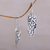 Sterling silver dangle earrings, 'Sandal Jepit' - Sterling Silver Flip-Flop Dangle Earrings from Indonesia (image 2b) thumbail