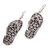 Sterling silver dangle earrings, 'Sandal Jepit' - Sterling Silver Flip-Flop Dangle Earrings from Indonesia (image 2c) thumbail