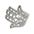 Sterling silver band ring, 'Hamsa Rope' - Sterling Silver Hamsa Symbol Ring Handcrafted in Bali (image 2a) thumbail