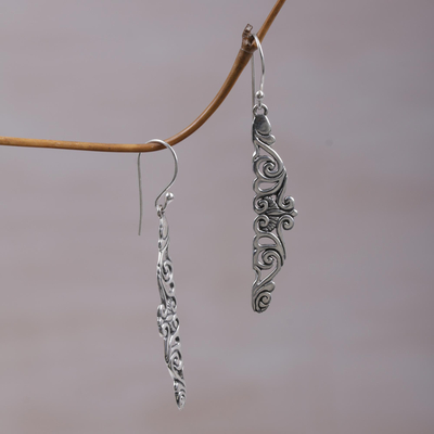 Ohrhänger aus Sterlingsilber - Handgefertigte Ohrhänger aus Sterlingsilber aus Bali