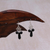 Wood jewelry display stand, 'Elegant Windmill in Brown' - Hand Made Brown Wood Jewelry Display Stand from Indonesia (image 2c) thumbail