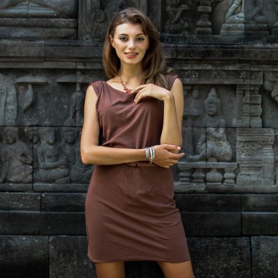 Short Chocolate Dress