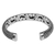 Sterling silver cuff bracelet, 'Woven Chains' - Hand Crafted Sterling Silver Cuff Bracelet from Indonesia (image 2e) thumbail