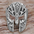 Men's sterling silver ring, 'Shining Knight' - Handcrafted Indonesian Engraved Sterling Silver Men's Ring (image 2) thumbail