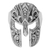 Men's sterling silver ring, 'Shining Knight' - Handcrafted Indonesian Engraved Sterling Silver Men's Ring thumbail