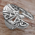 Men's sterling silver ring, 'Shining Knight' - Handcrafted Indonesian Engraved Sterling Silver Men's Ring (image 2c) thumbail