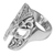 Men's sterling silver ring, 'Shining Knight' - Handcrafted Indonesian Engraved Sterling Silver Men's Ring (image 2e) thumbail