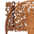 Wood wall relief, 'Trunyan Tree' - Hand Carved Wood Relief Panel of a Tree from Indonesia (image 2b) thumbail