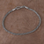 Sterling silver braided bracelet, 'Woven Secret' - Hand Crafted Sterling Silver Braided Bracelet from Indonesia