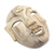 Hibiscus wood mask, 'Happy Balinese' - Hand Carved Hibiscus Wood Wall Mask from Indonesia
