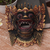 Wood mask, 'Narasinga' - Acacia Wood Wall Mask from Indonesia (image 2) thumbail