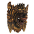 Wood mask, 'Narasinga' - Acacia Wood Wall Mask from Indonesia (image 2d) thumbail