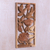 Wood relief panel, 'Graced by Roses' - Hand Carved Balinese Suar Wood Relief Panel of Roses (image 2b) thumbail