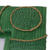 Marcos de fotos de fibra natural, (4x6 y 3x5) - Marcos de fotos indonesios de fibra natural de 4x6 y 3x5 en verde