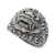 Sterling silver ring, 'Barong Blessing' - Sterling Silver Barong Band Ring from Bali (image 2d) thumbail