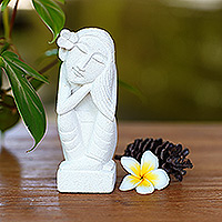 Featured review for Sandstone sculpture, Balinese Maiden