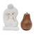 Sandstone sculpture, 'Melted Hug' - Hand Crafted Romantic Sandstone Sculpture from Indonesia