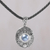Collar con colgante de perlas mabe cultivadas - Collar de plata esterlina y perlas Mabe cultivadas de Bali