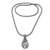 Blue topaz pendant necklace, 'Patterns of the World' - Blue Topaz and Sterling Silver Pendant Necklace from Bali (image 2d) thumbail