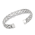 Sterling silver cuff bracelet, 'Celuk Braid' - Artisan Crafted 925 Sterling Silver Cuff Bracelet from Bali thumbail