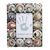 Recycled paper photo frame, 'Colorful Snail Shells' (4x6) - 4x6 Recycled Paper Multicolored Cone Photo Frame from Bali (image 2a) thumbail