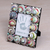 Recycled paper photo frame, 'Colorful Snail Shells' (4x6) - 4x6 Recycled Paper Multicolored Cone Photo Frame from Bali (image 2b) thumbail