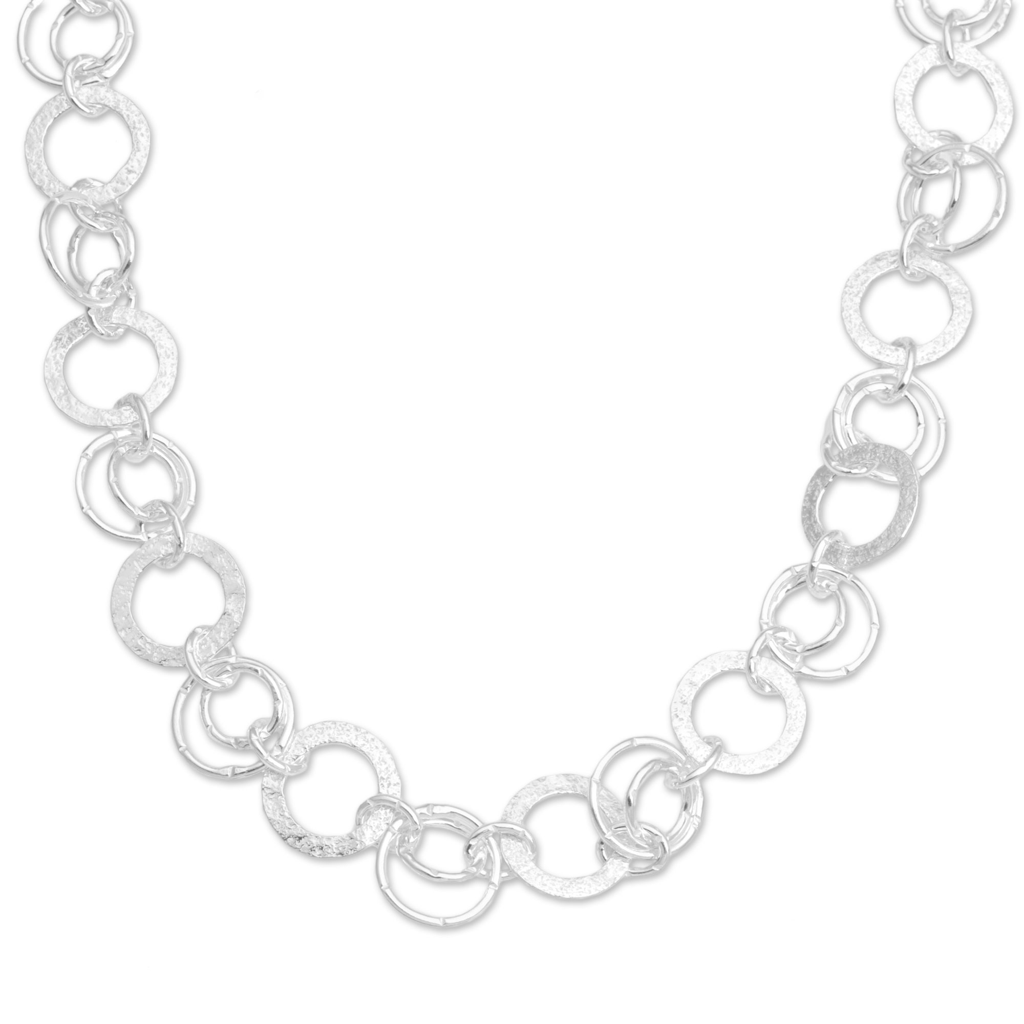UNICEF Market | 925 Sterling Silver Modern Chain Necklace from Bali ...
