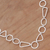 Sterling silver link necklace, 'Modern Simplicity' - Handmade Sterling Silver Link Necklace from Indonesia (image 2b) thumbail