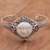 Amethyst cuff bracelet, 'Stellar Embrace' - Artisan Crafted Amethyst Cuff Bracelet from Bali (image 2) thumbail
