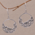 Sterling silver dangle earrings, 'Spectator' - Handmade Sterling Silver Dangle Earrings from Indonesia thumbail