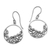 Sterling silver dangle earrings, 'Spectator' - Handmade Sterling Silver Dangle Earrings from Indonesia (image 2a) thumbail