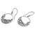 Sterling silver dangle earrings, 'Spectator' - Handmade Sterling Silver Dangle Earrings from Indonesia (image 2d) thumbail