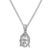Sterling silver pendant necklace, 'Buddha Shine' - Sterling Silver Buddha Pendant Necklace from Bali thumbail