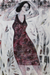 'The City Garden' - Expressionist Portrait of a Balinese Woman in a Sundress thumbail
