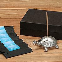 Turtle Aroma in Silver