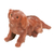 Wood sculpture, 'Havanese Dog' - Hand-Carved Suar Wood and Onyx Dog Sculpture from Bali (image 2c) thumbail