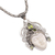 Peridot pendant necklace, 'Bedugul Prince' - Peridot and Sterling Silver Pendant Necklace from Bali (image 2e) thumbail