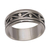 Sterling silver meditation spinner ring, 'Stream of Life' - 925 Sterling Silver Unisex Spinner Meditation Ring from Bali thumbail