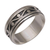 Sterling silver meditation spinner ring, 'Stream of Life' - 925 Sterling Silver Unisex Spinner Meditation Ring from Bali (image 2d) thumbail