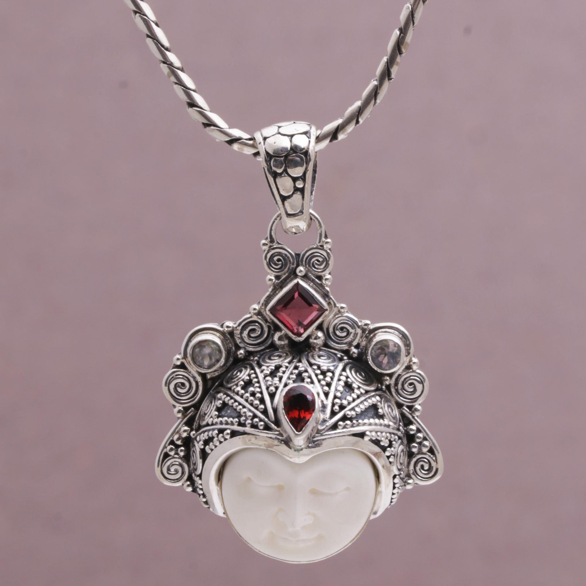 face necklace
