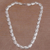 Sterling silver link necklace, 'Sanur Shells' - Sterling Silver Shell Motif Link Necklace from Bali thumbail