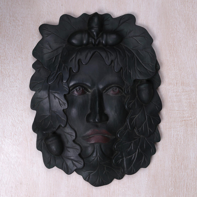 Wood mask, Jaka Tarub Legend