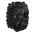 Wood mask, 'Jaka Tarub Legend' - Hand-Carved Wood Wall Mask of Jaka Tarub Face and Leaves (image 2a) thumbail