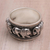 Sterling silver band ring, 'Lion Parade' - Sterling Silver Lion Motif Band Ring from Bali (image 2c) thumbail
