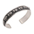 Sterling silver cuff bracelet, 'Lion Parade' - Sterling Silver Lion Motif Cuff Bracelet from Bali