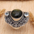 Labradorite and blue topaz cocktail ring, 'Beguiling Soul' - Labradorite and Blue Topaz Cocktail Ring from Bali (image 2) thumbail
