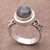 Labradorite cocktail ring, 'Magnificent Forest' - Labradorite and Sterling Silver Cocktail Ring from Bali (image 2) thumbail
